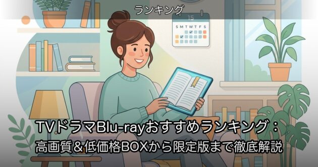 TVドラマBlu-rayおすすめランキング：高画質＆低価格BOXから限定版まで徹底解説