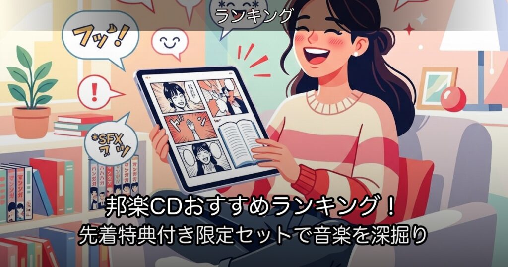 邦楽CDおすすめランキング！先着特典付き限定セットで音楽を深掘り