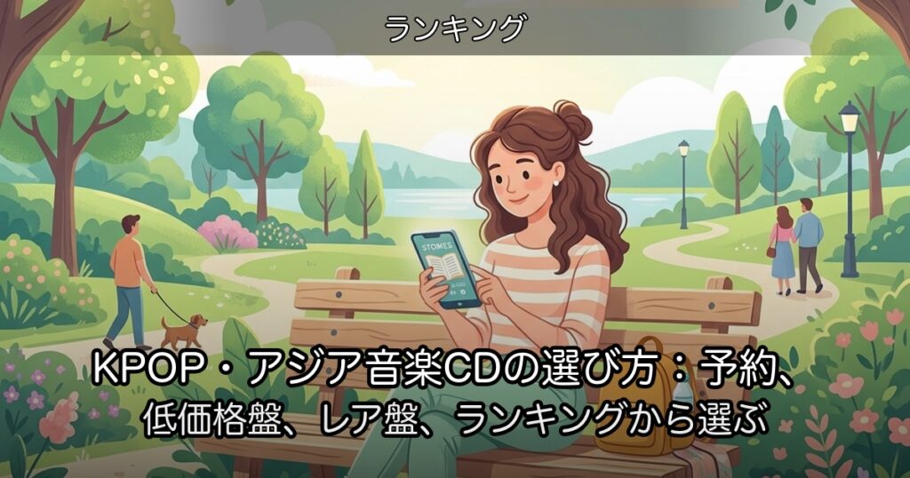 KPOP・アジア音楽CDの選び方：予約、低価格盤、レア盤、ランキングから選ぶ