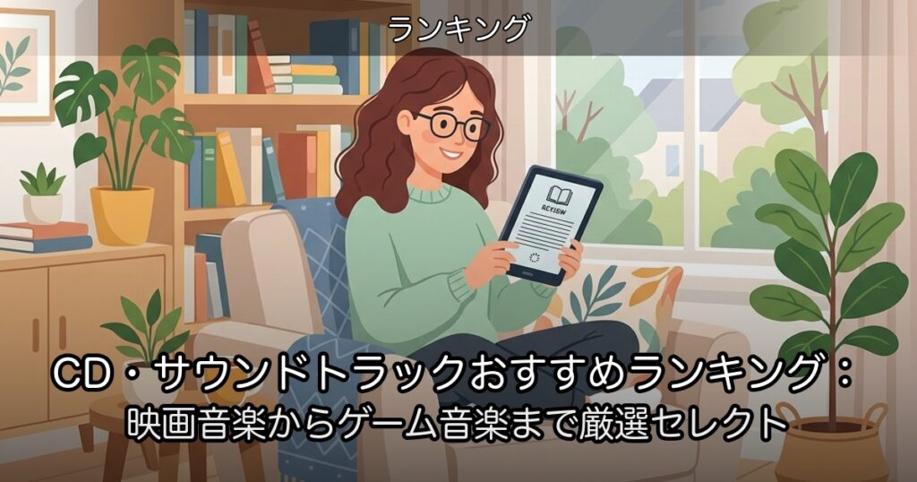 CD・サウンドトラックおすすめランキング：映画音楽からゲーム音楽まで厳選セレクト