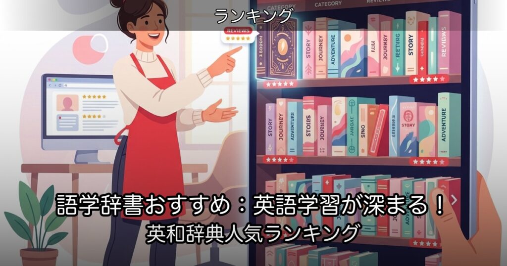 語学辞書おすすめ：英語学習が深まる！英和辞典人気ランキング