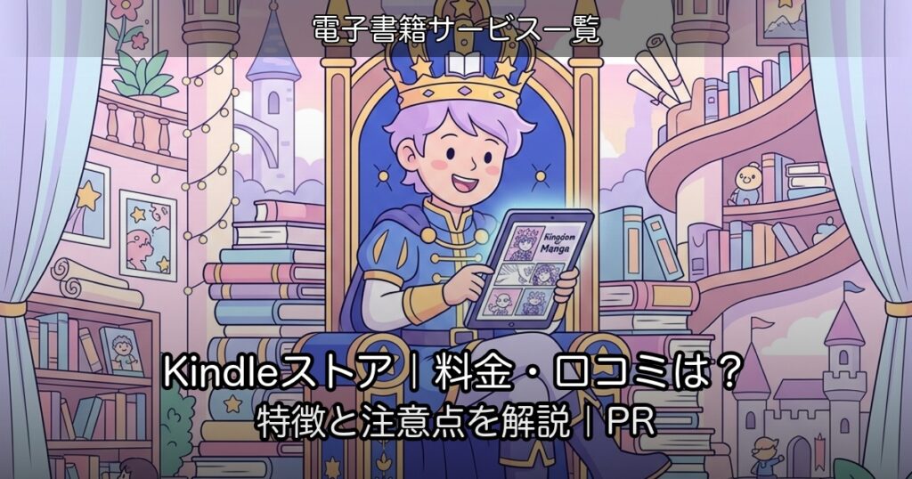 Kindleストア｜料金・口コミは？特徴と注意点を解説｜PR