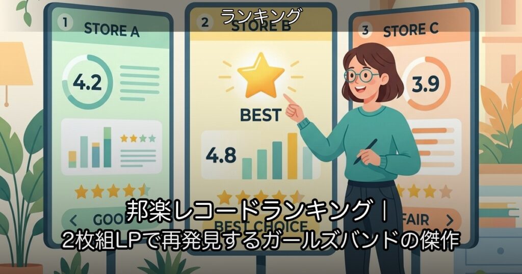 邦楽レコードランキング｜2枚組LPで再発見するガールズバンドの傑作